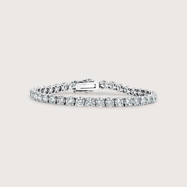 Tennis Round Diamond Bracelet image 0