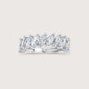 Half Eternity Marquise Ring image 1