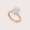 Solitaire Oval Diamond Ring image