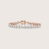 Tennis Heart Diamond Bracelet image