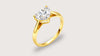 Heart Solitaire Diamond Ring