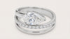 Embrace Pear Diamond Ring