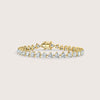 Tennis Heart Diamond Bracelet image