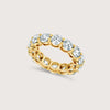 Eternity Diamond Ring  Round - Gold, 4 image