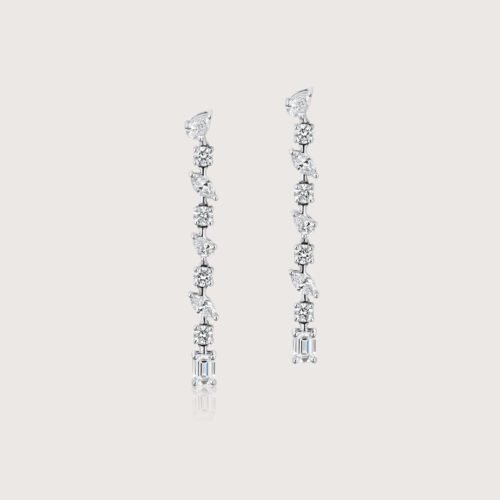 Never Ending Charm Diamond Earrings