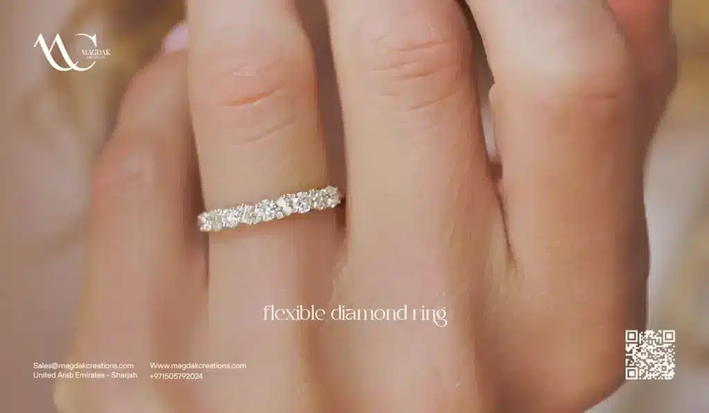 Flexible Diamond Ring: How It Differs From The Traditional Ones 1 flexible diamond ring
