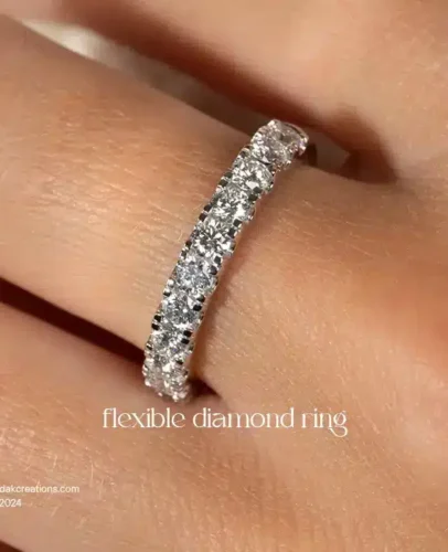 flexible diamond ring