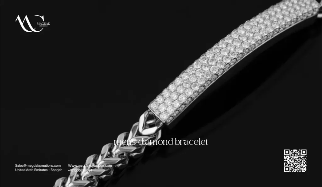 Mens Diamond Bracelet: What is The best For You? 1 mens diamond bracelet